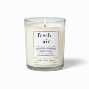 fresh air scented candle